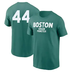 Men's Aroldis Chapman Boston Red Sox Green 2025 City Connect Wordmark Game Day Name & Number T-Shirt