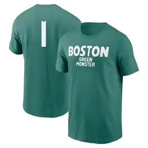 Men's Bobby Doerr Boston Red Sox Green 2025 City Connect Wordmark Game Day Name & Number T-Shirt