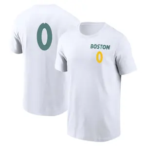 Men's David Sandlin Boston Red Sox White 2025 City Connect Name & Number T-Shirt