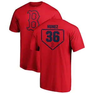 Men's Eduardo Nunez Boston Red Sox RBI T-Shirt - Red