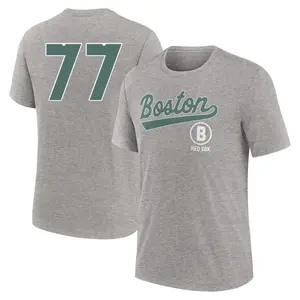 Men's Jack Anderson Boston Red Sox Heather Charcoal 2025 City Connect Name & Number T-Shirt