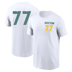 Men's Jack Anderson Boston Red Sox White 2025 City Connect Name & Number T-Shirt