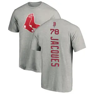 Men's Joe Jacques Boston Red Sox Backer T-Shirt - Ash