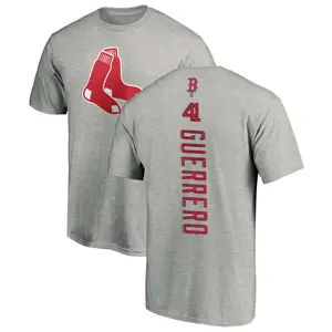 Men's Tyron Guerrero Boston Red Sox Backer T-Shirt - Ash