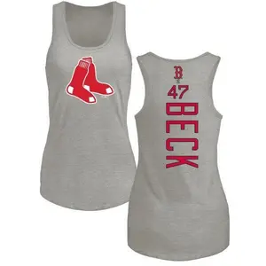 Women's Rod Beck Boston Red Sox Backer Tri-Blend Tank Top - Ash