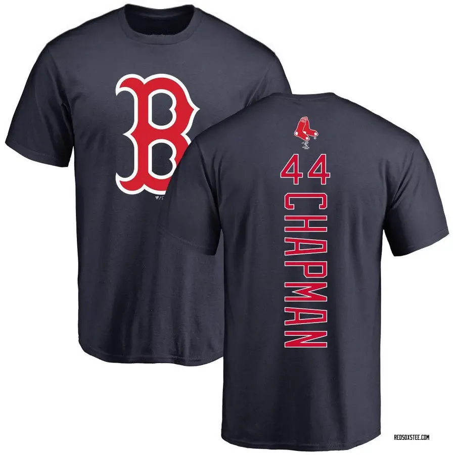 Youth Aroldis Chapman Boston Red Sox Backer T-Shirt - Navy