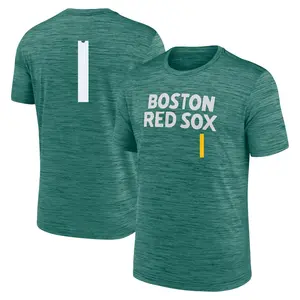 Youth Bobby Doerr Boston Red Sox Green 2025 City Connect Collection Velocity Performance Game Day Name & Number T-Shirt