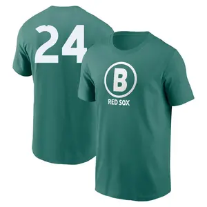 Youth Dwight Evans Boston Red Sox Green 2025 City Connect Game Day Name & Number T-Shirt
