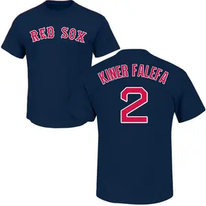 Youth Isiah Kiner-Falefa Boston Red Sox Roster Name & Number T-Shirt - Navy