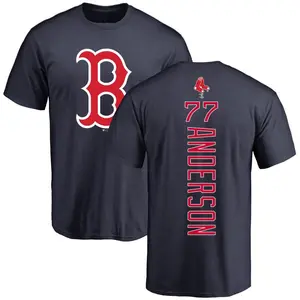 Youth Jack Anderson Boston Red Sox Backer T-Shirt - Navy