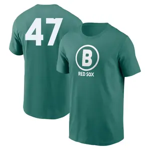 Youth Rod Beck Boston Red Sox Green 2025 City Connect Game Day Name & Number T-Shirt