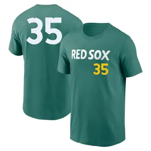 Youth Steven Wright Boston Red Sox Green 2025 City Connect Fuse Game Day Name & Number T-Shirt