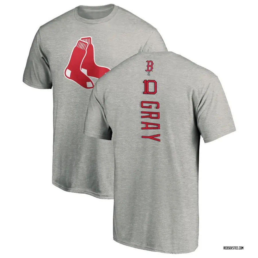 Youth Tristan Gray Boston Red Sox Backer T-Shirt - Ash
