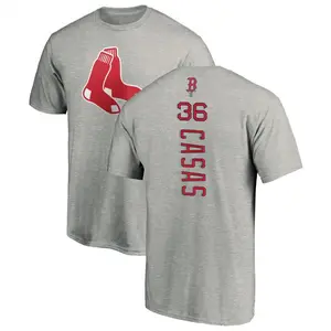 Youth Triston Casas Boston Red Sox Backer T-Shirt - Ash