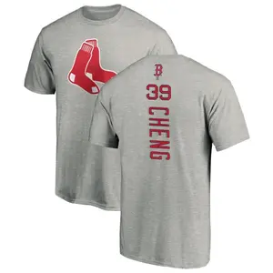 Youth Tsung-Che Cheng Boston Red Sox Backer T-Shirt - Ash