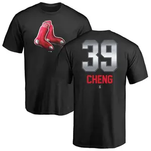 Youth Tsung-Che Cheng Boston Red Sox Midnight Mascot T-Shirt - Black